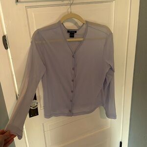 90s Y2K sheer The Limited cardigan